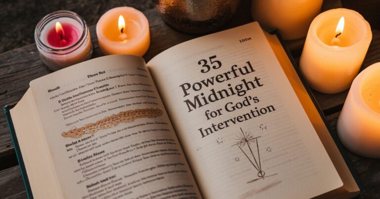 35 Powerful Midnight Prayers For God’s Intervention