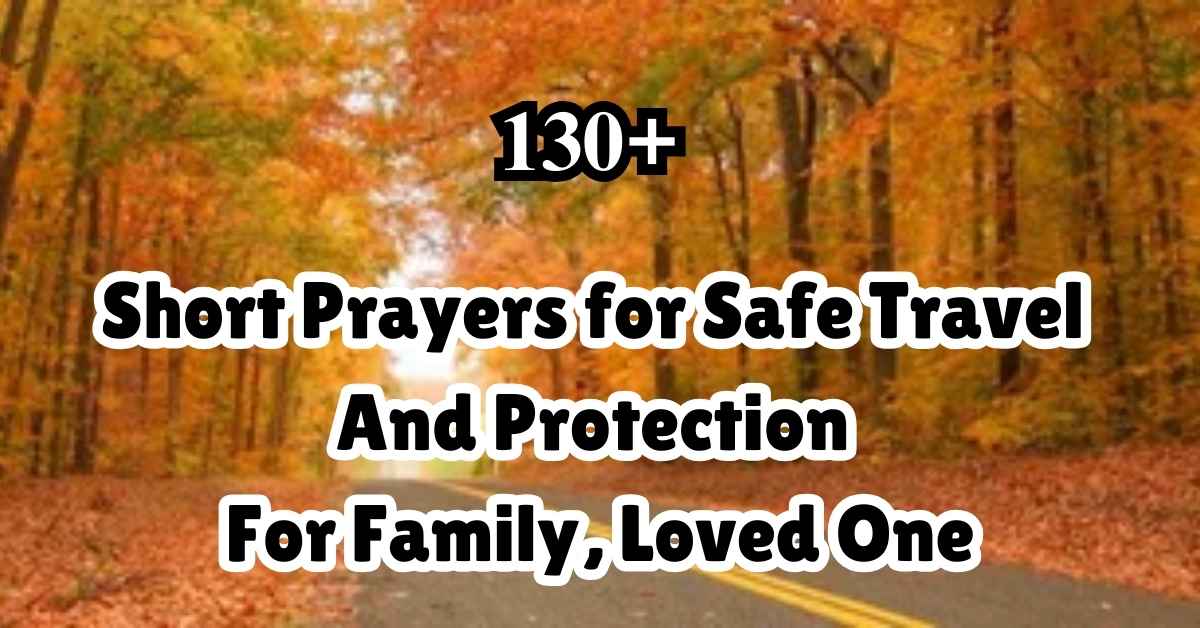 Prayers for Safe Travel