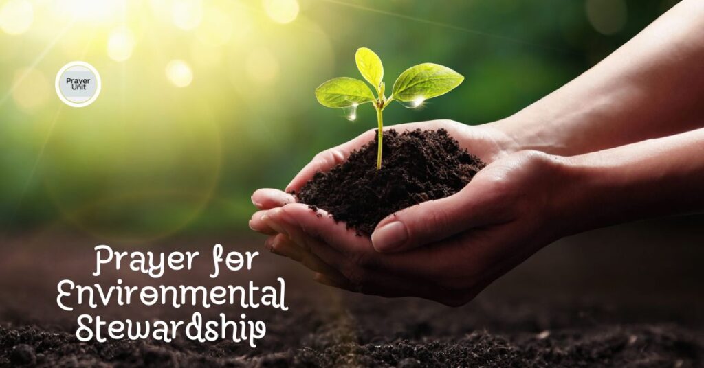 25.A Prayer for Environmental Stewardship