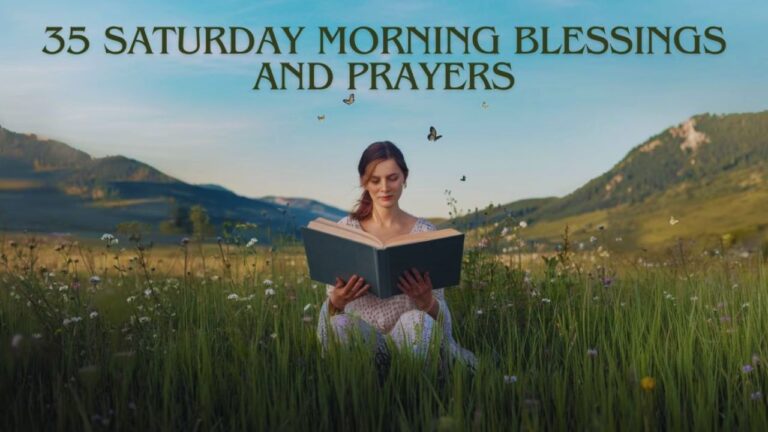 35 Saturday Morning Blessings and Prayers: Start Your Weekend Right