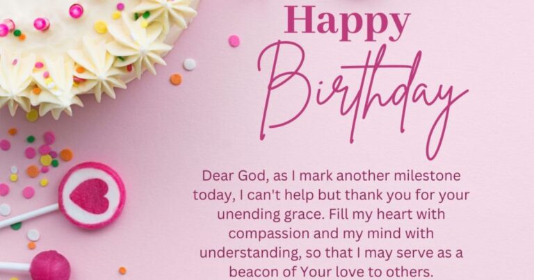 Birthday Prayer