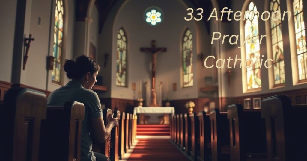 33 Afternoon Prayer Catholic