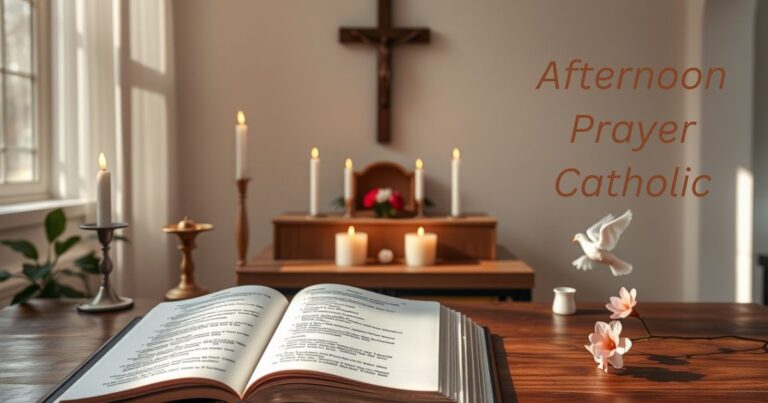 Afternoon Prayer Catholic